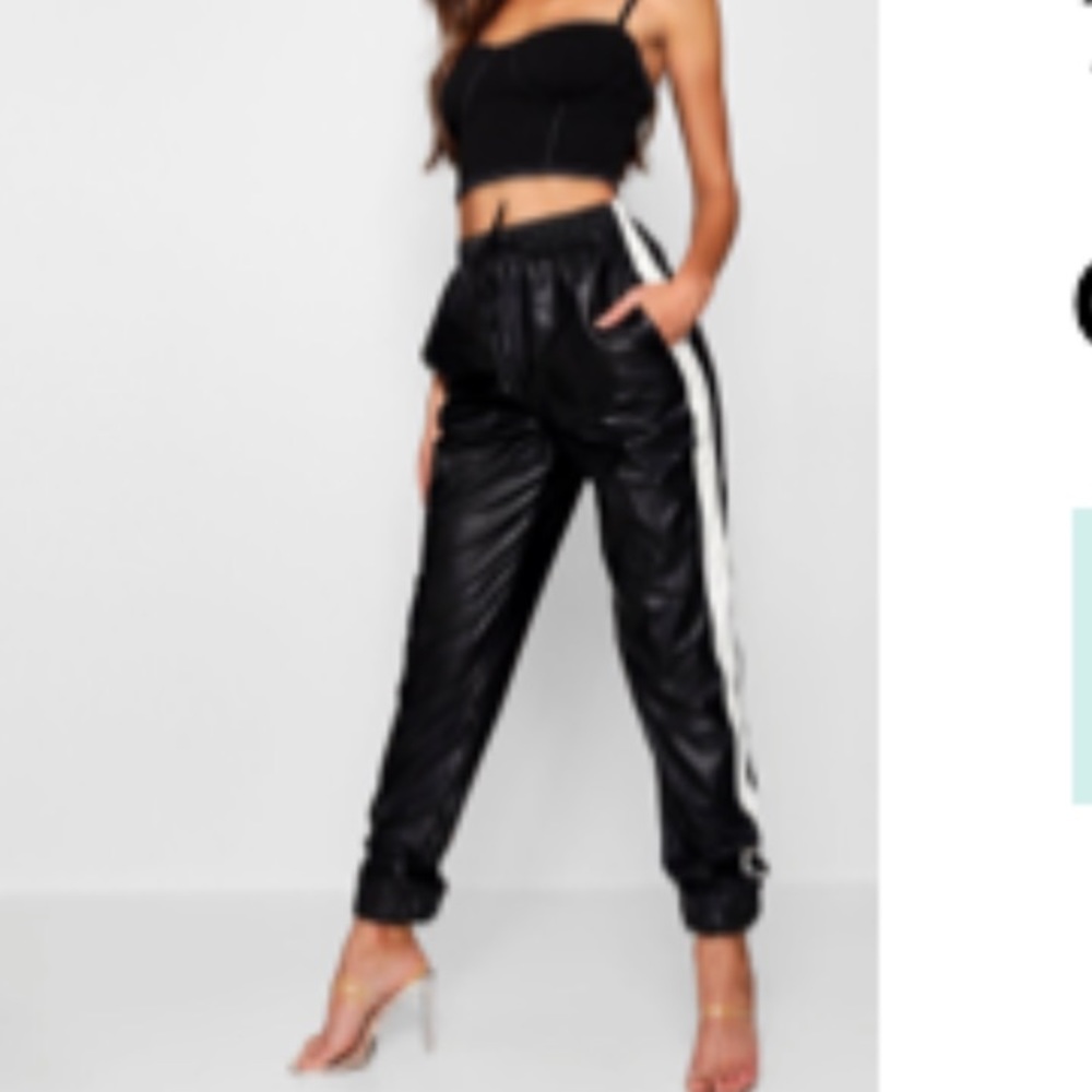 NWT High Waisted Black Jogger